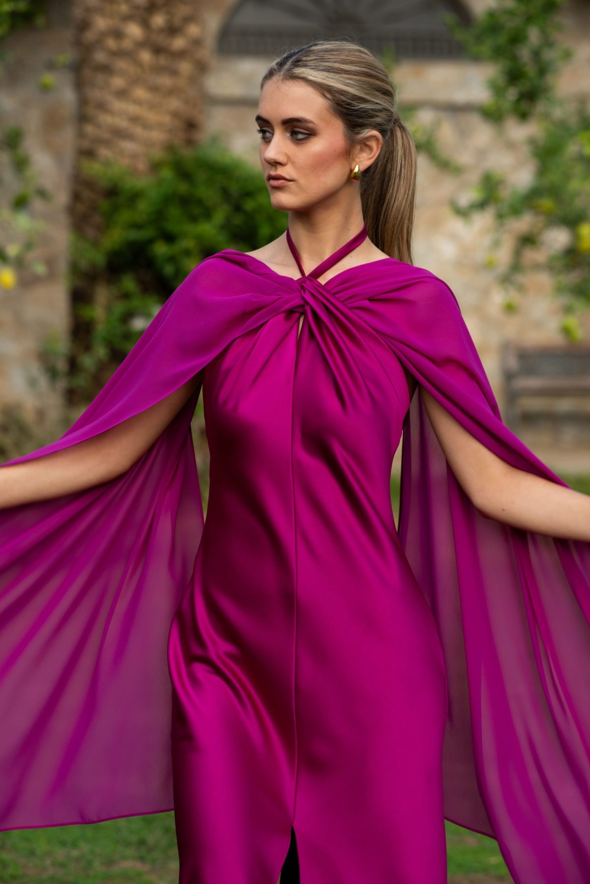 Lourdes Buganvilla Dress - Image 4