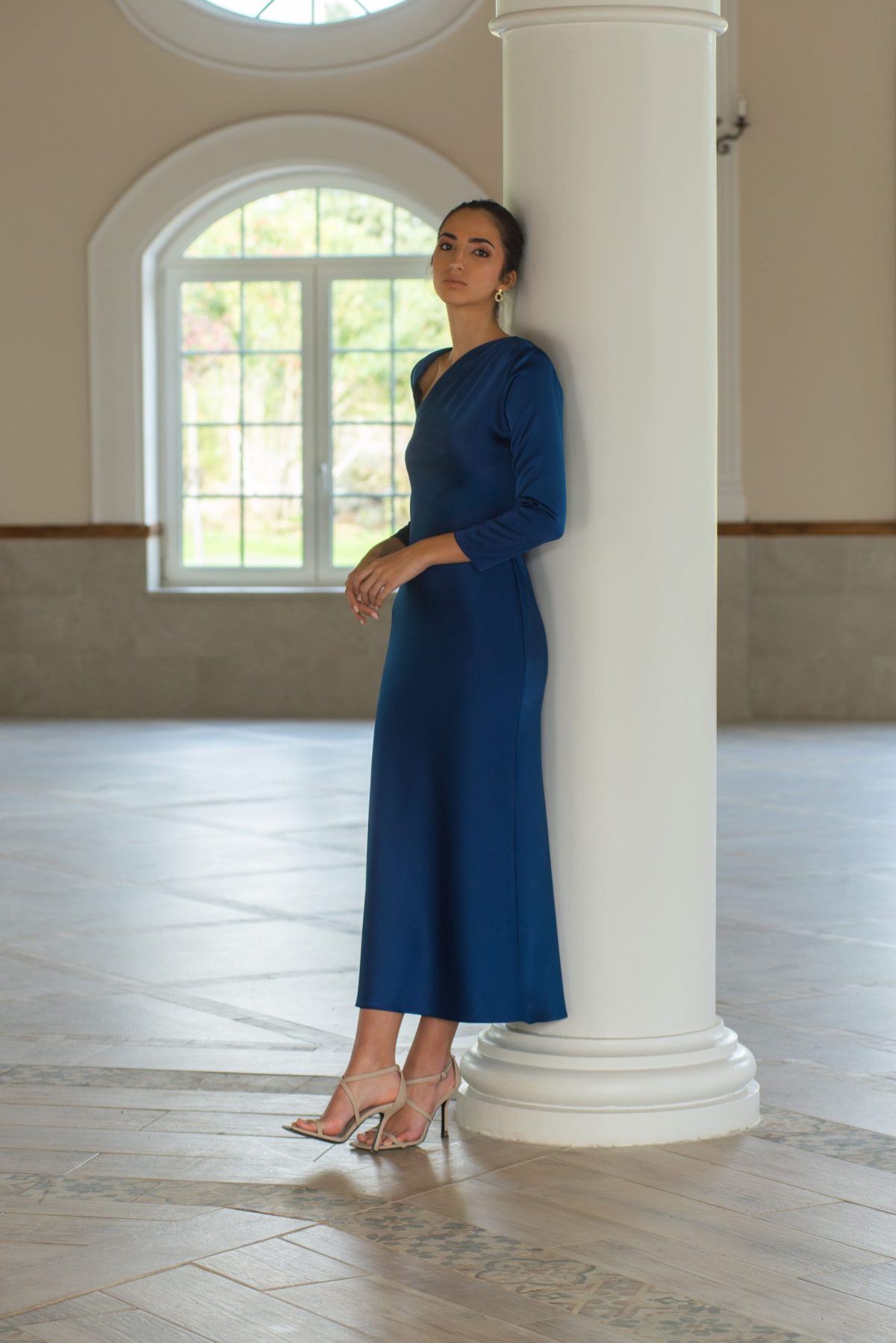 Vestido María Azul Noche - Image 4