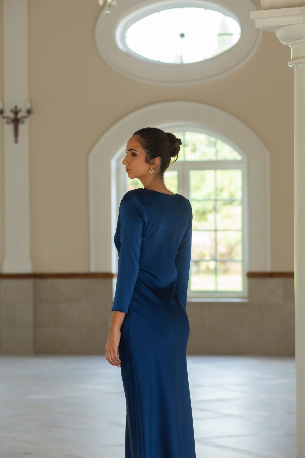 Vestido María Azul Noche - Image 2