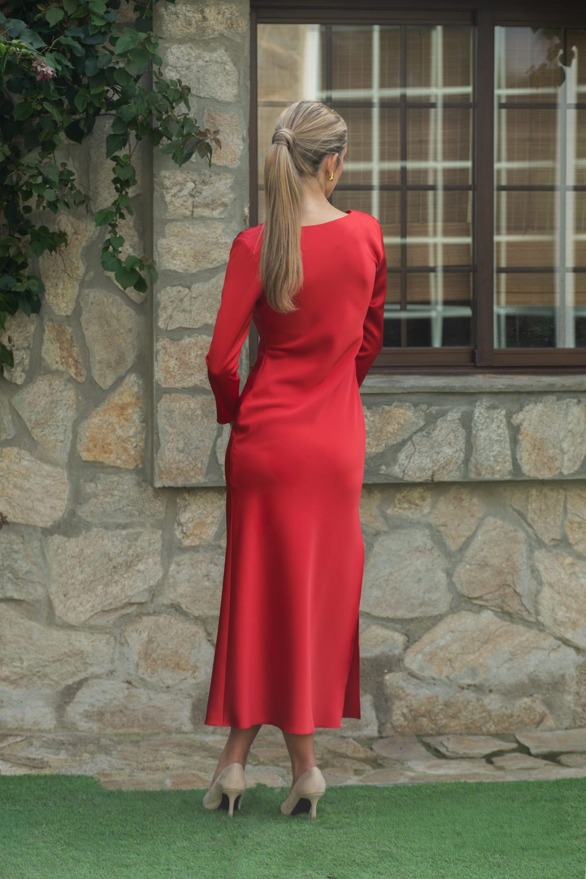 Vestido María Rojo - Image 4
