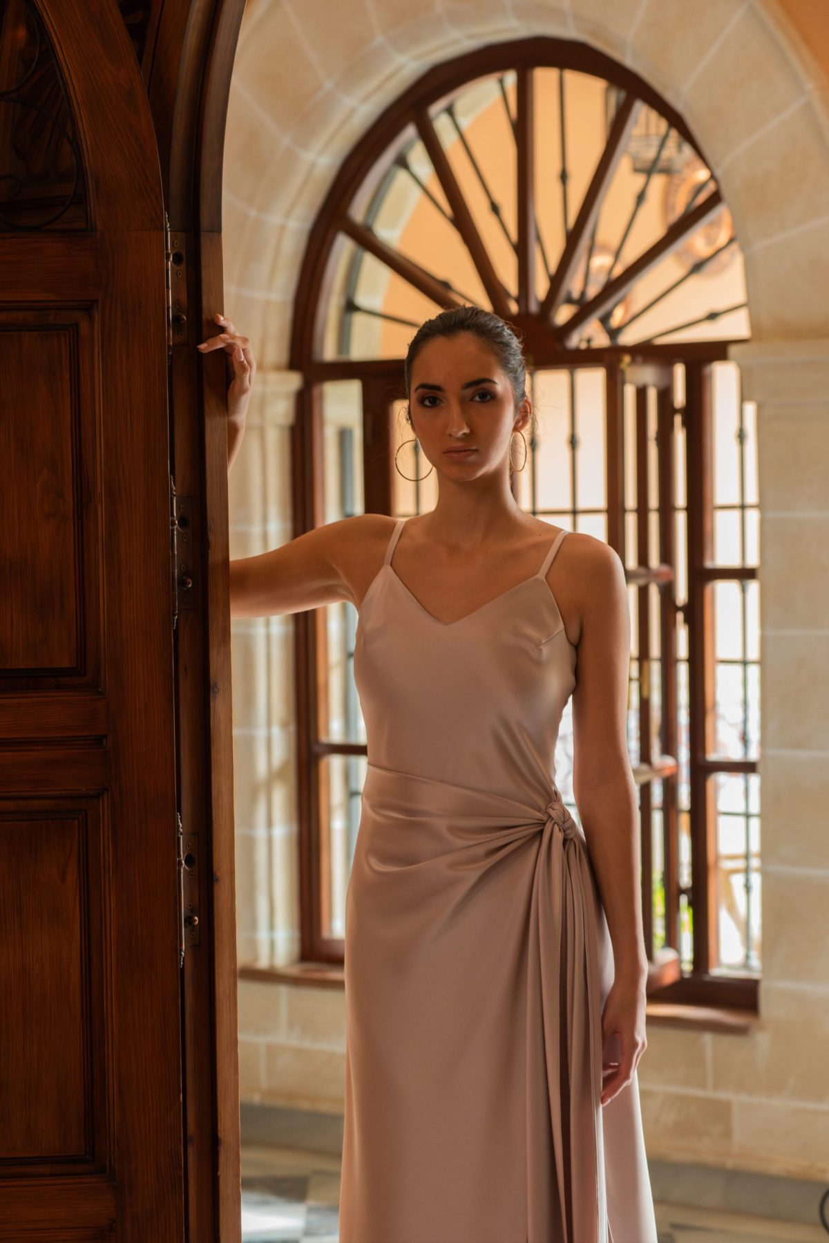 Anabel Champagne Dress - Image 2