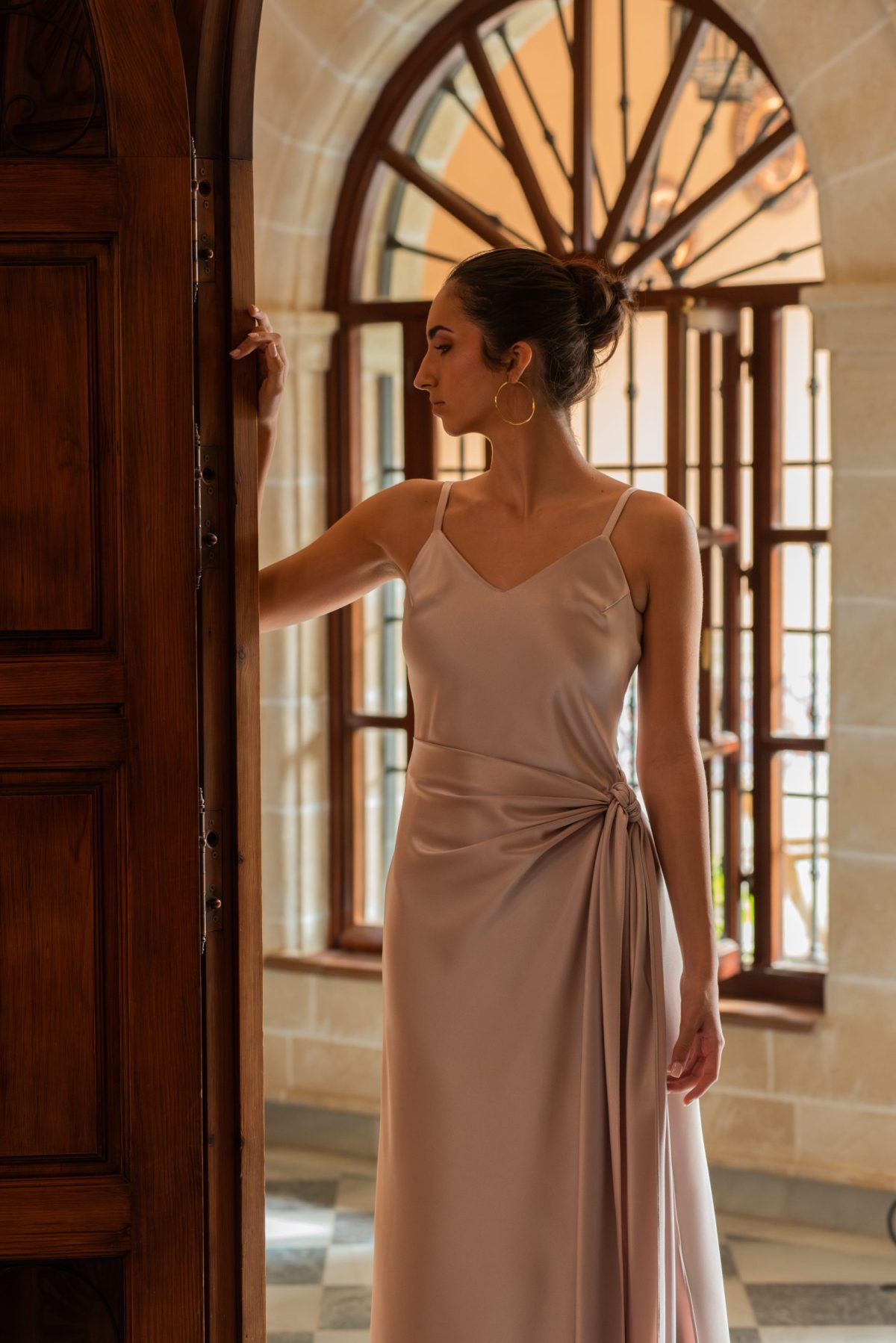 Anabel Champagne Dress - Image 3