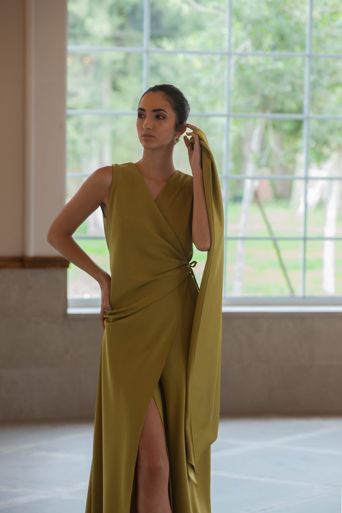 Vestido Martina Aceite - Image 3