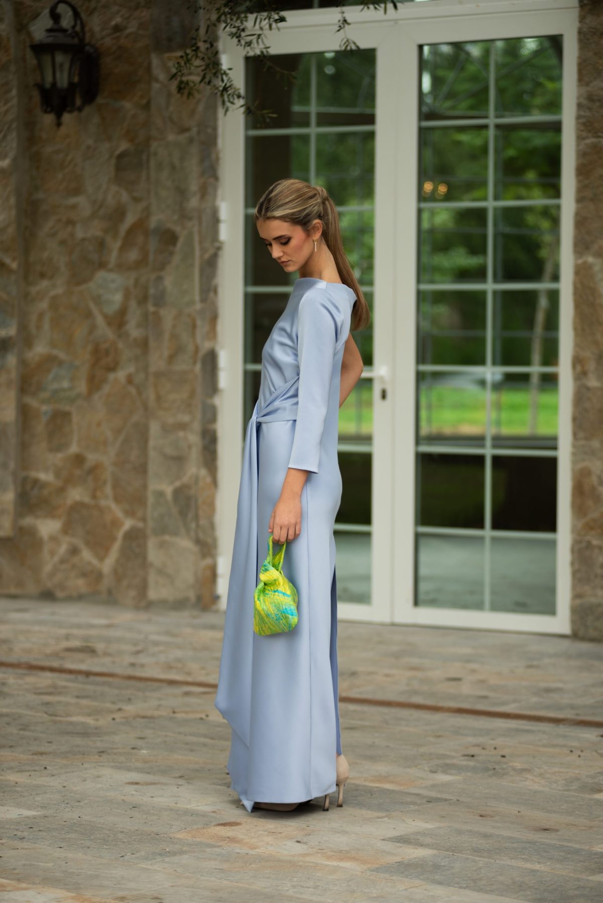 Vestido Valeria Azul Claro - Image 4