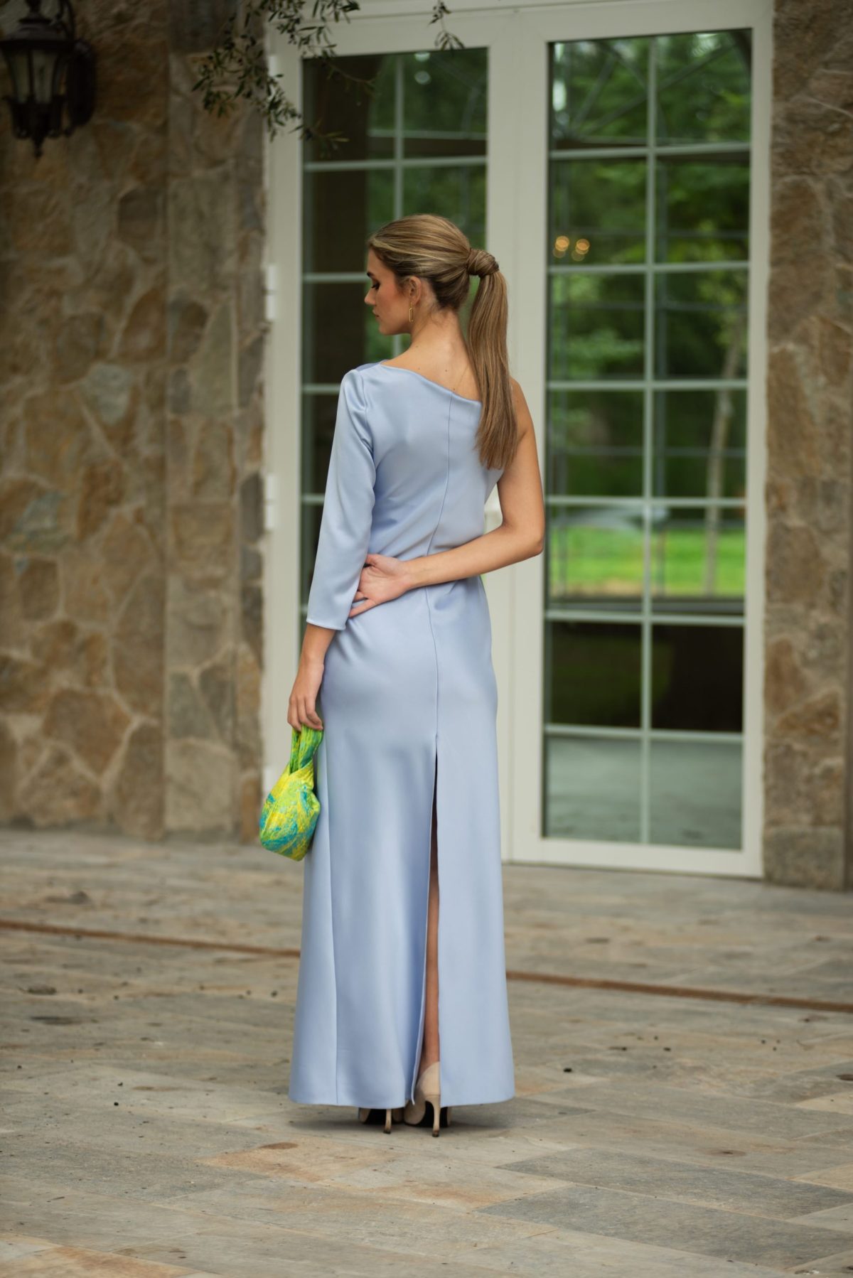 Vestido Valeria Azul Claro - Image 3