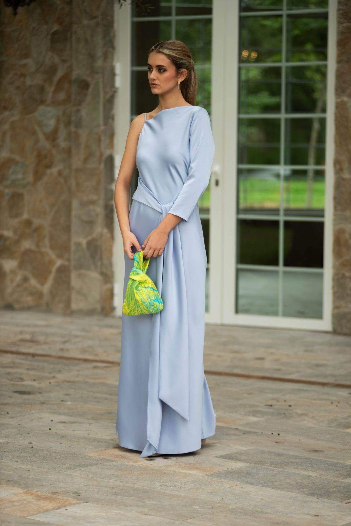Vestido Valeria Azul Claro - Image 2
