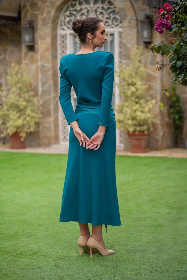 Pink Green Duck Dress