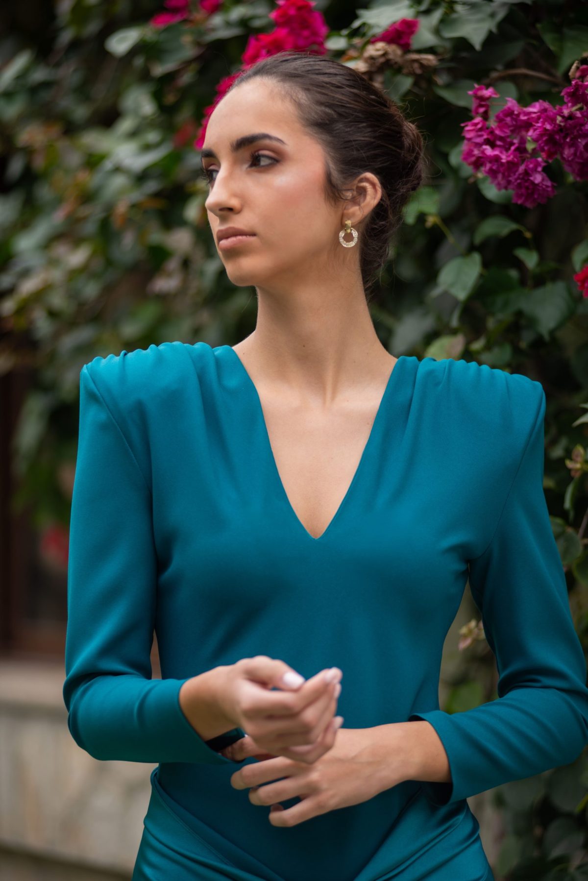 Pink Green Duck Dress - Image 3