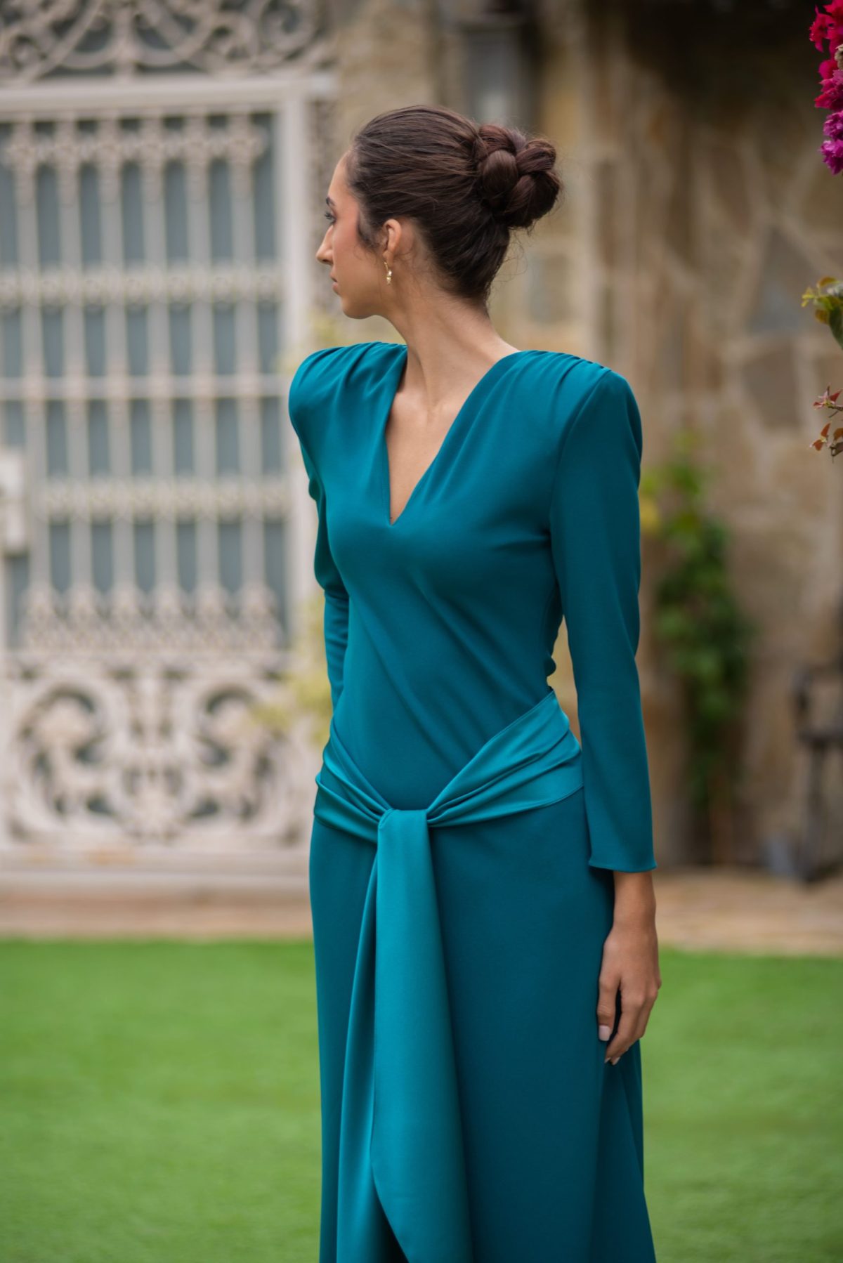Pink Green Duck Dress - Image 2