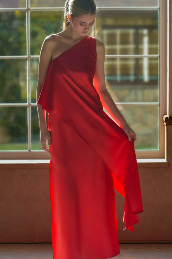 vestido rojo isabel